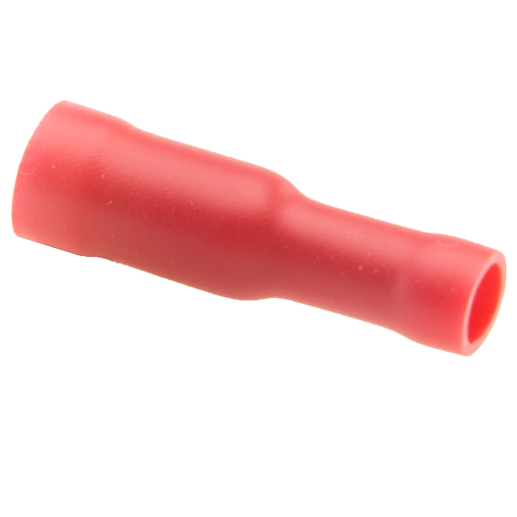 BBAtechniek - Rondstekerhuls Ø4.0mm* rood (10x)