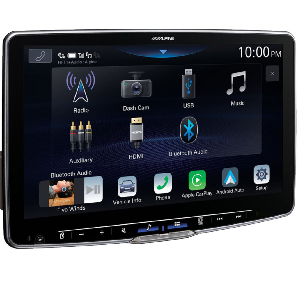 BBAtechniek - 11” iLX-F115D Alpine style navigatie 1Din (1x)