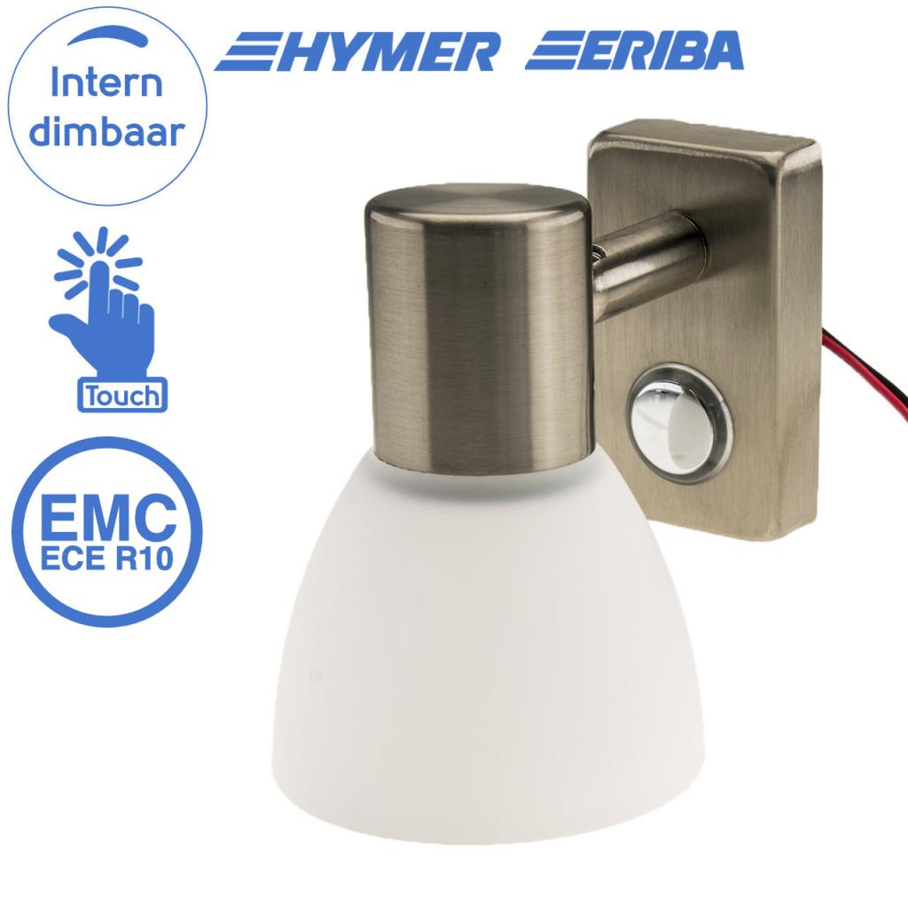 BBAtechniek - Faretto PowerLED 12V 3W 3000K geborsteld alu (1x) 