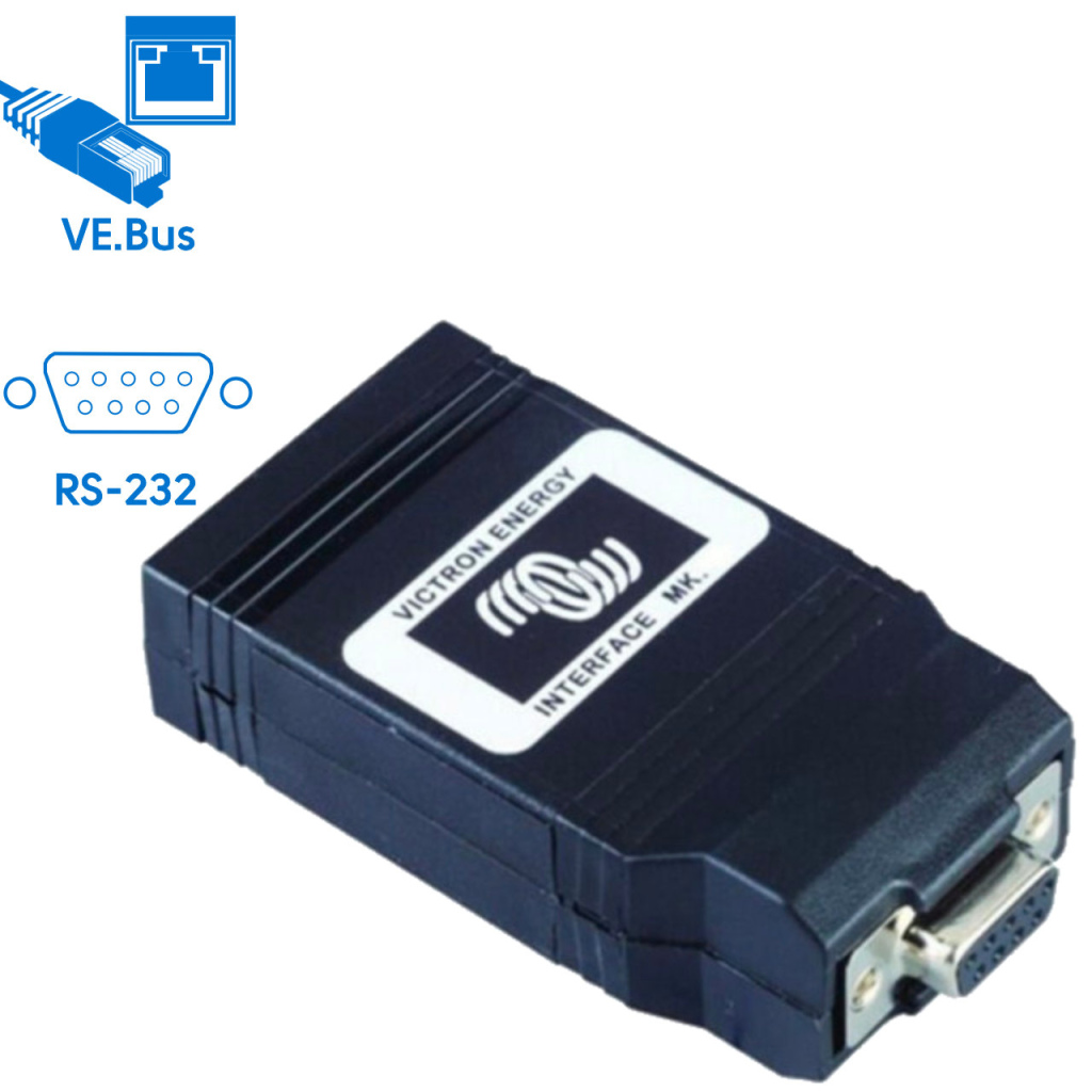 BBAtechniek - Interface MK2.2b VE.Bus to RS232 (1x)