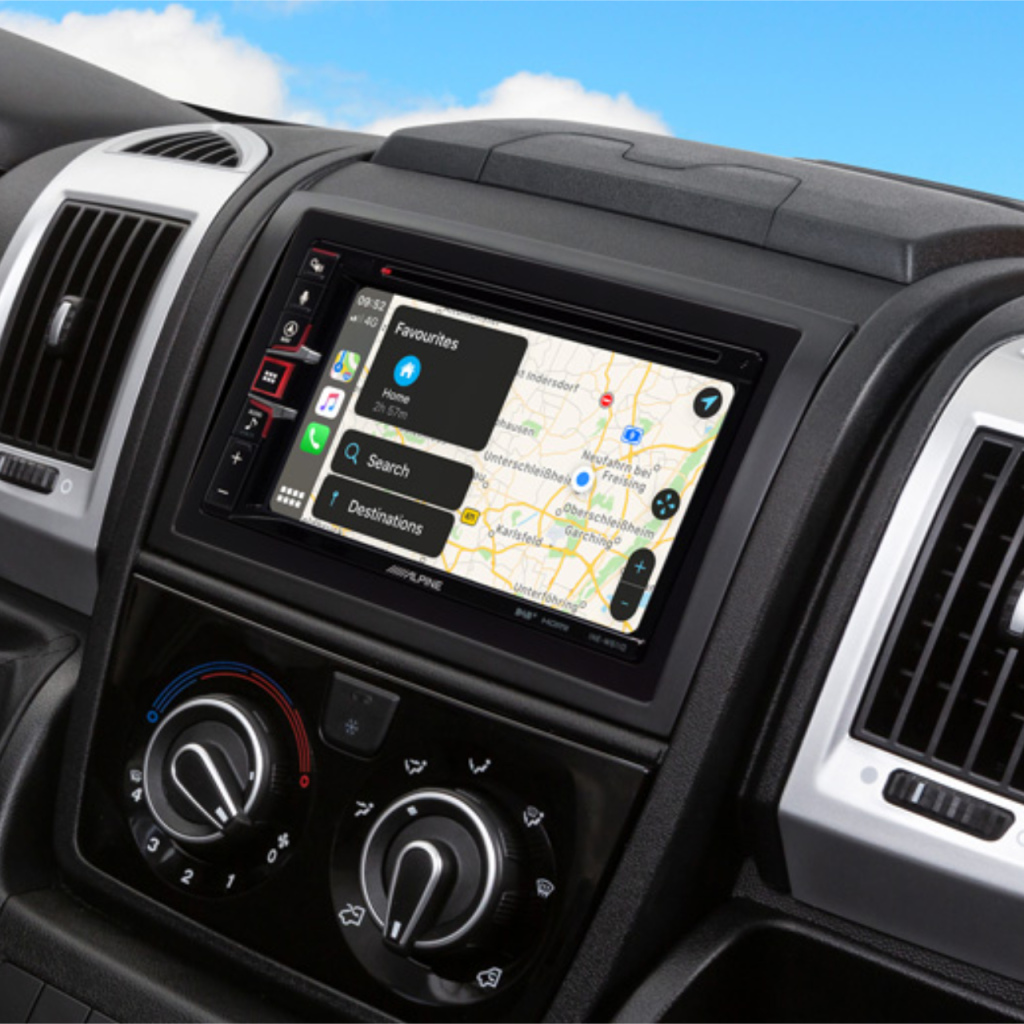 BBAtechniek - 6.5” Alpine INE-W611DC navigatie 2DIN (1x)