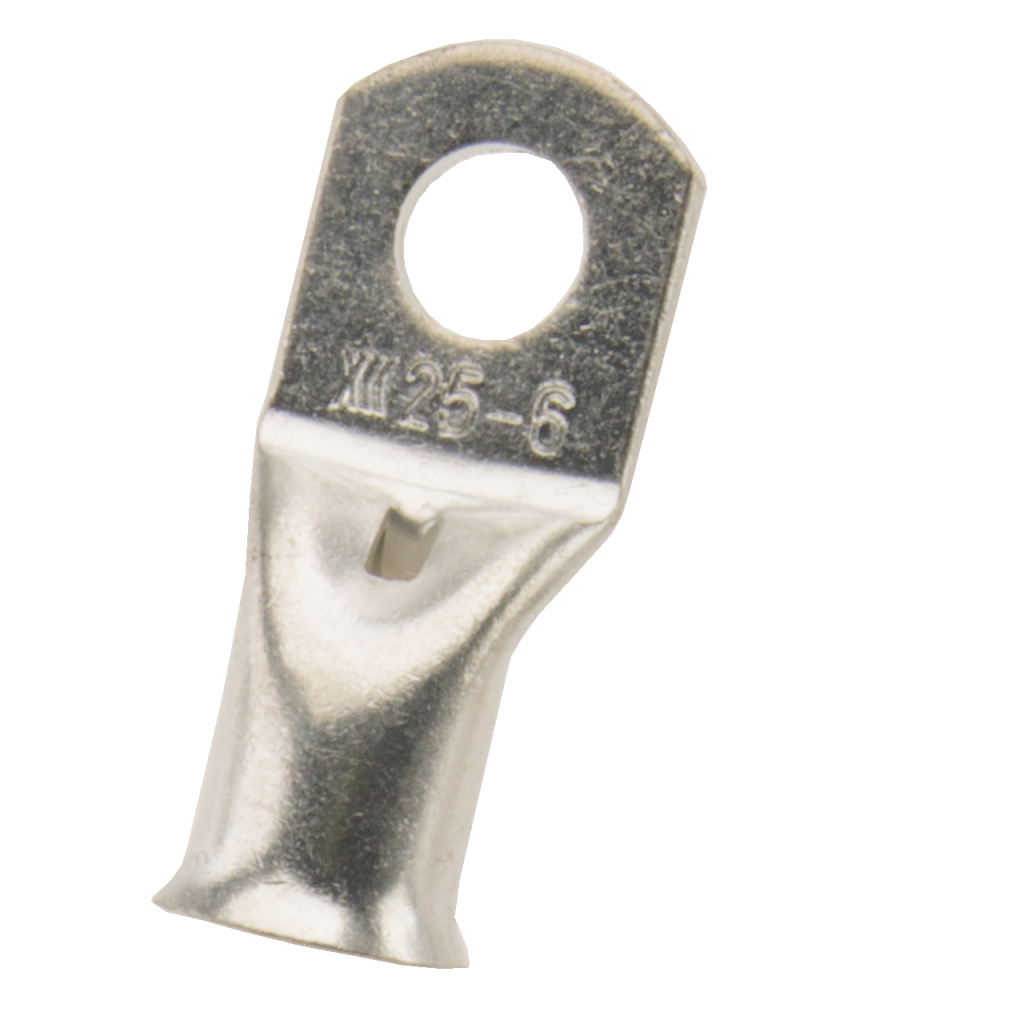 BBAtechniek - 25mm² M6 gesloten kabeloog (5x) 