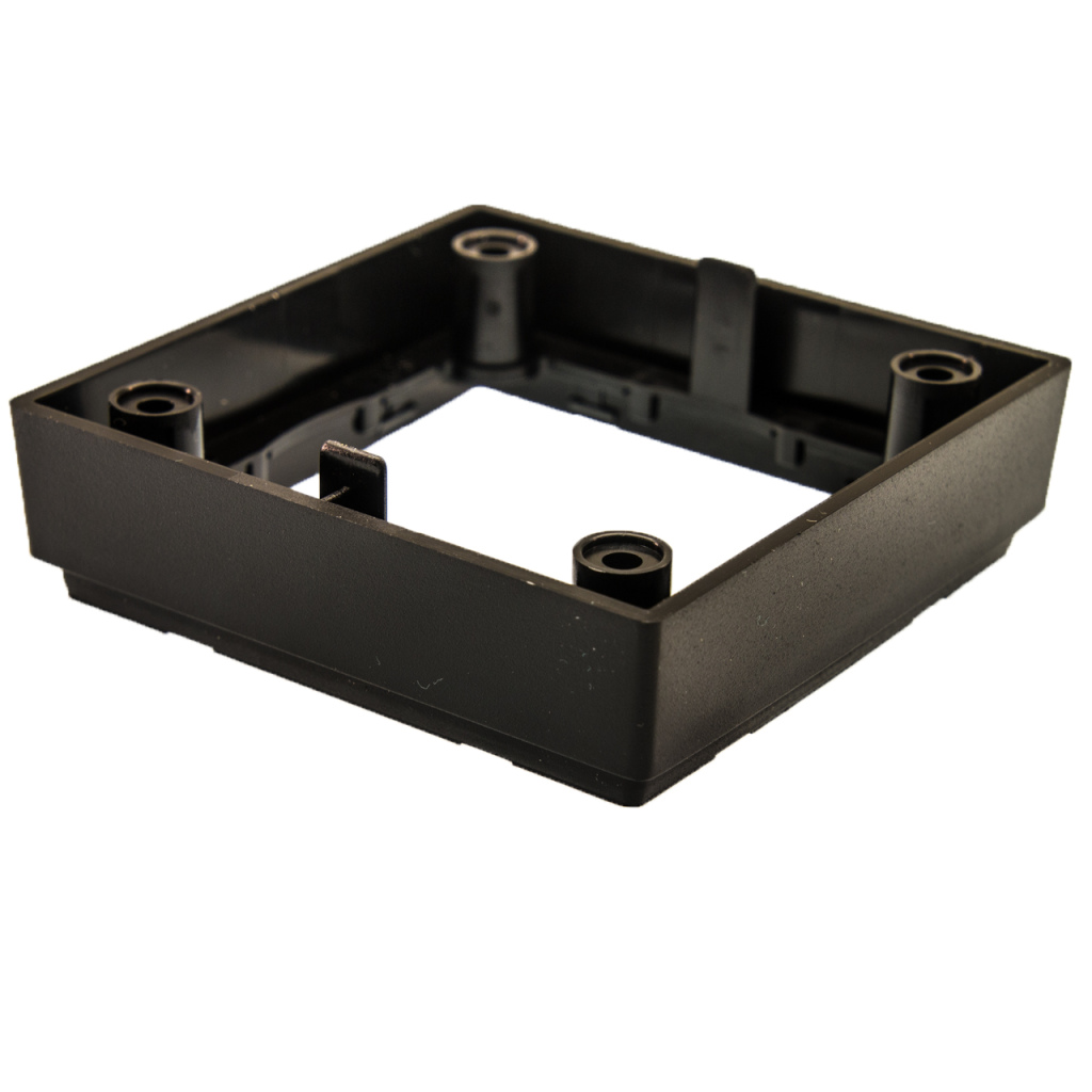 BBAtechniek - Afstandsraam 1-vak hoog zwart S20.000 (1x)