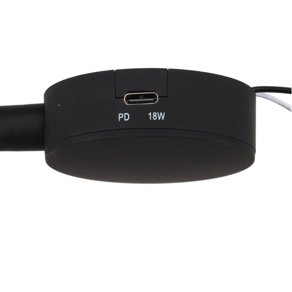 BBAtechniek - Furnaria 2.0 Flex Spot zwart 4000K 150lm (1x)