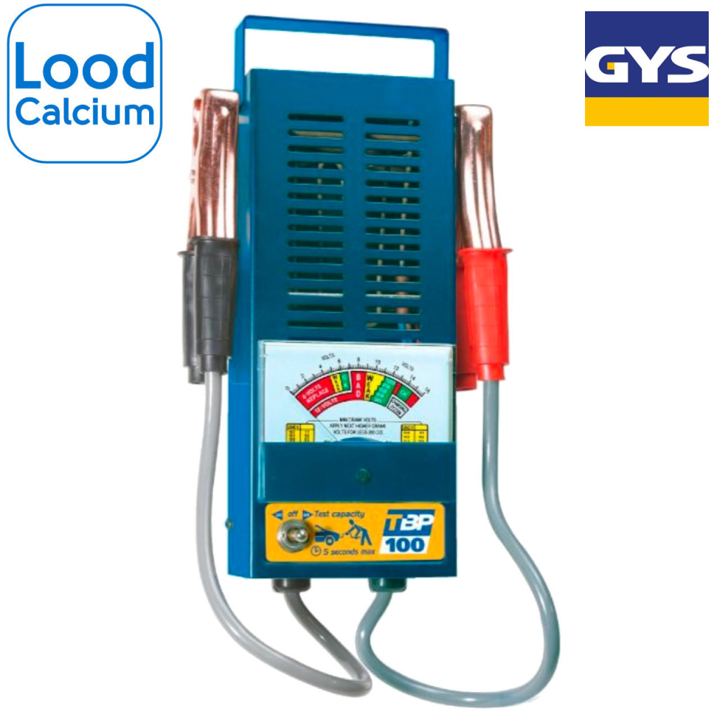 BBAtechniek - 6-12V 100A accutester TBP lood calcium accu’s (1x)