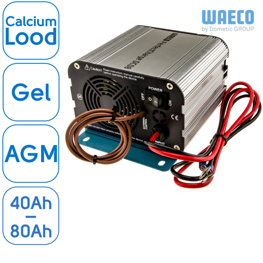 BBAtechniek - 12V 8A Waeco PerfectCharge DC08 acculader (1x)