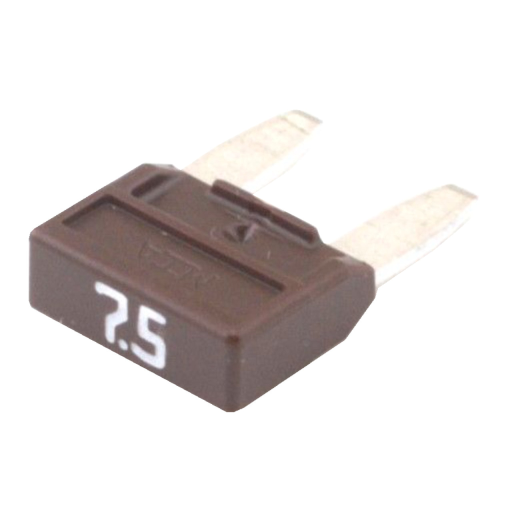 BBAtechniek - Mini steekzekering 7.5A bruin (50x)