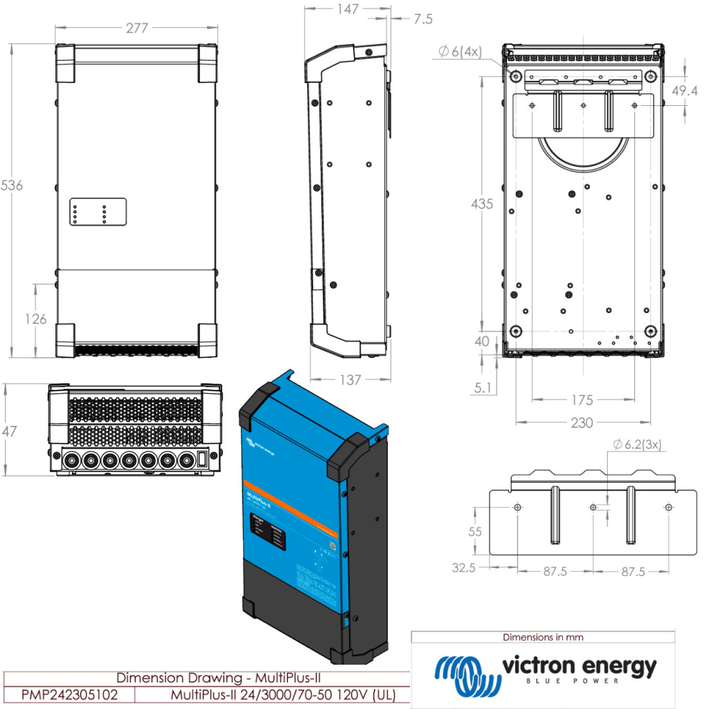 BBAtechniek - Victron MultiPlus-II 24/3000/70-32