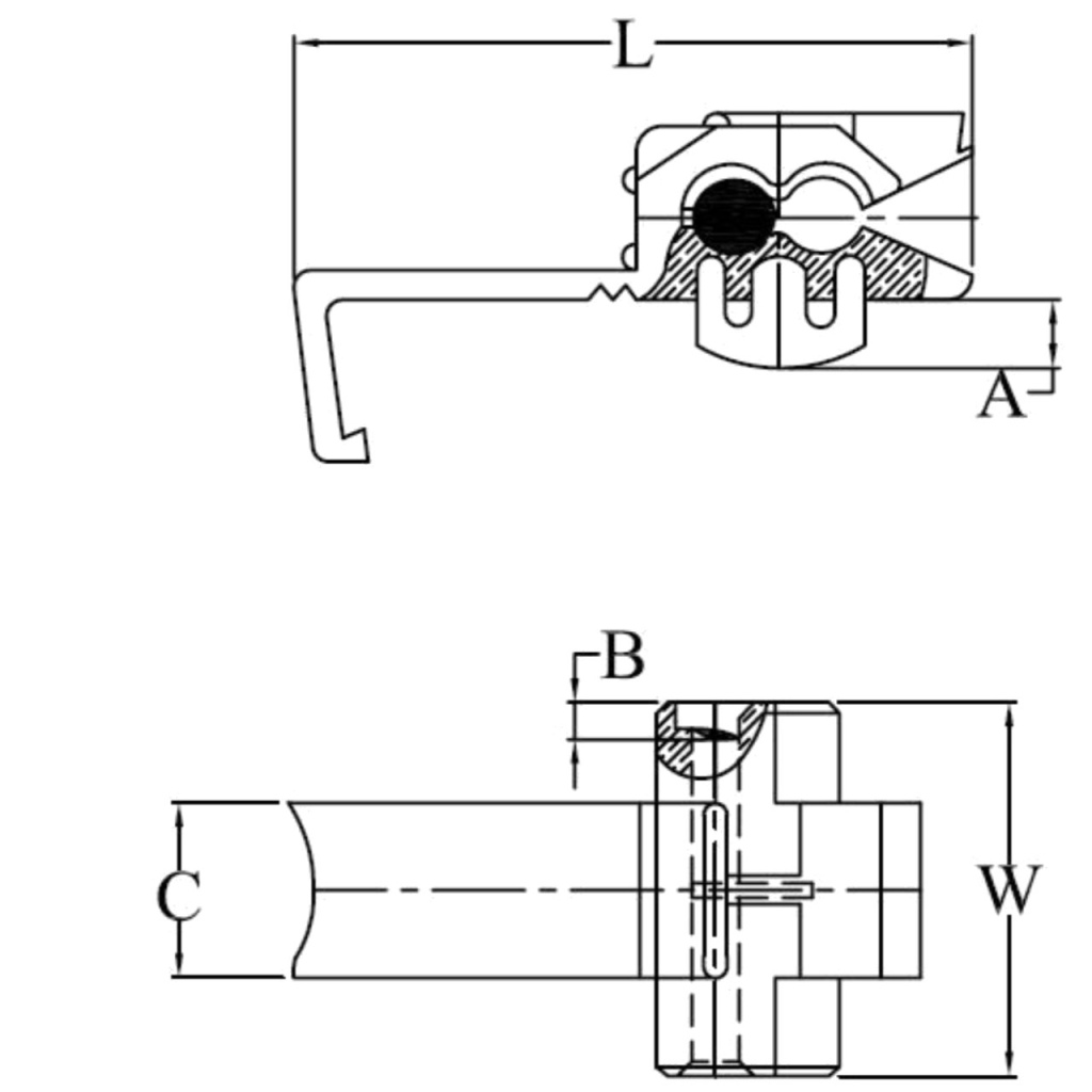 BBAtechniek - Aftakconnector 1.5-2.5mm² blauw (50x)