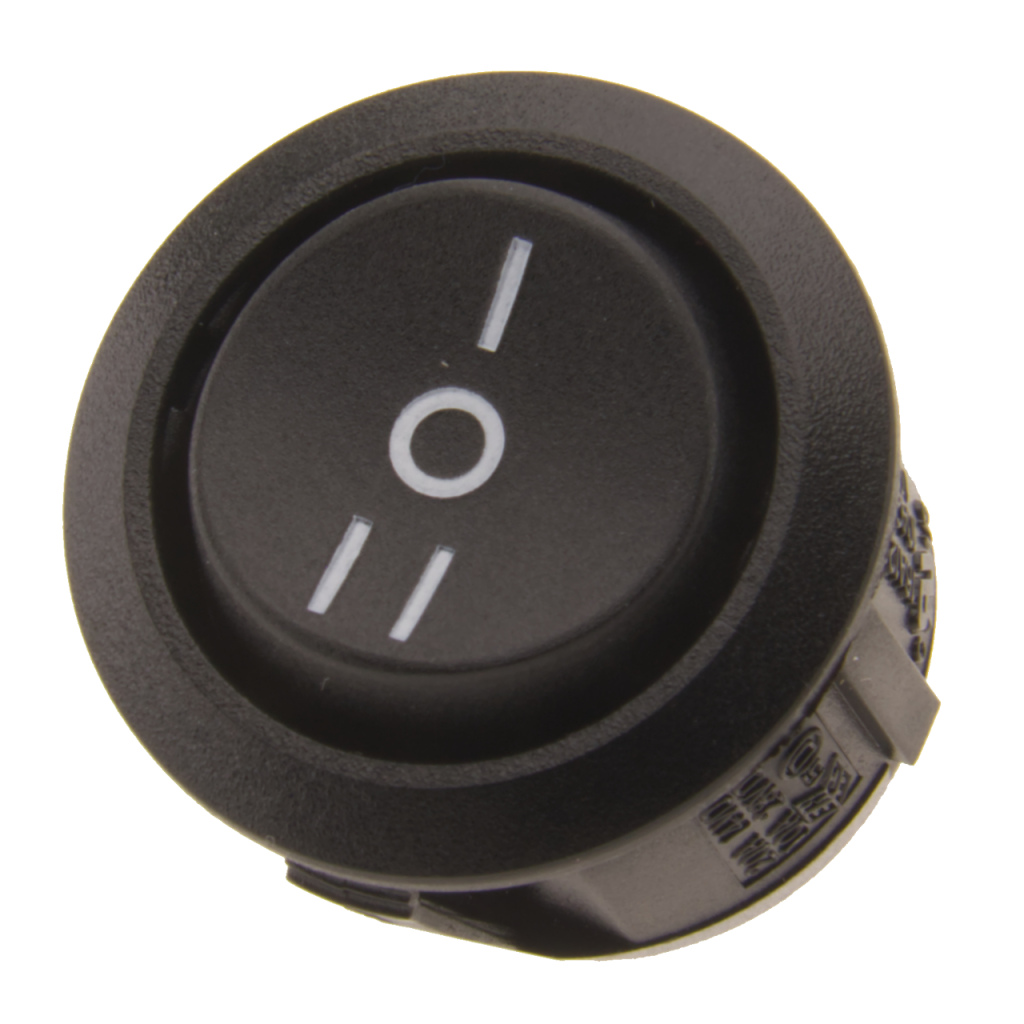 BBAtechniek - 12V 10A 3-polig on-off-on schakelaar (1x)