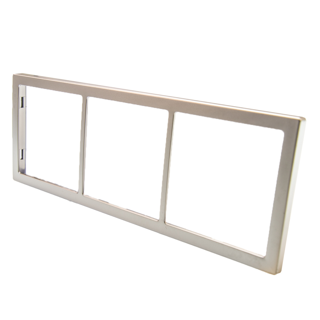 BBAtechniek - Afdekraam 3-vak mat zilver S20.000 (1x)