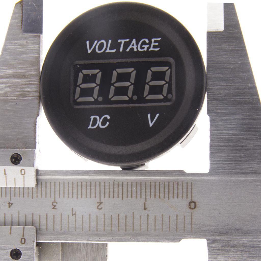 BBAtechniek - Power Line Voltmeter inbouw incl. inbouwframe (1x)
