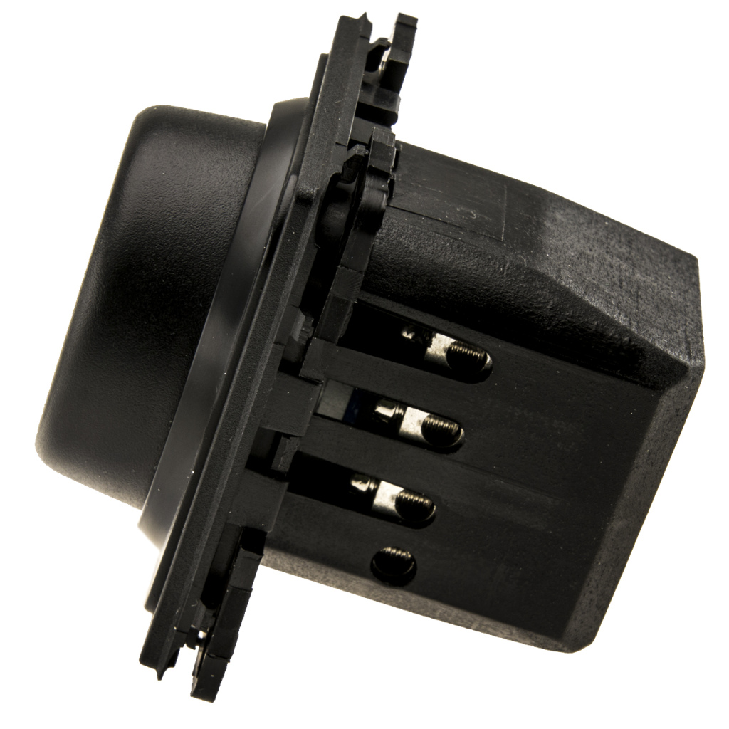 BBAtechniek - S20.000 12V LED dimmer incl. opvulrand zwart (1x) 