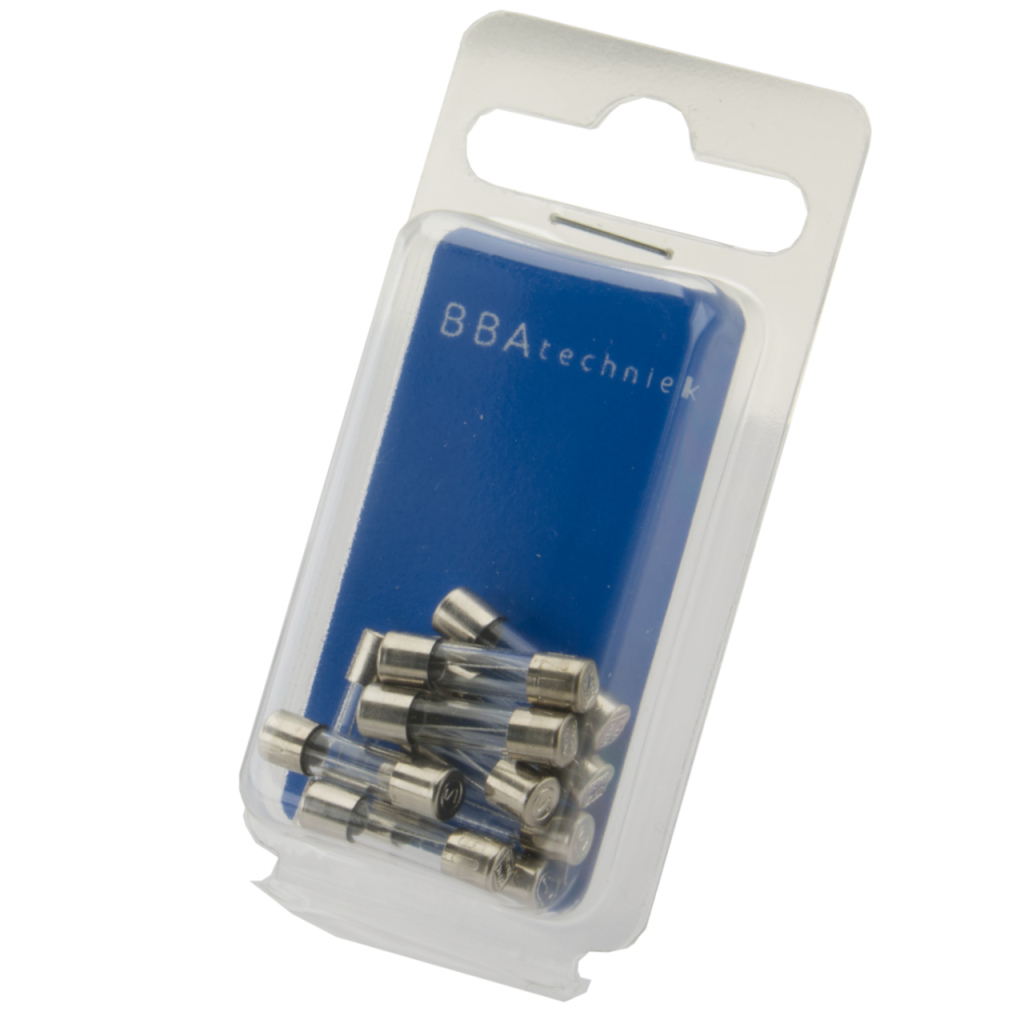 BBAtechniek - Glaszekering 2A kort (10x)