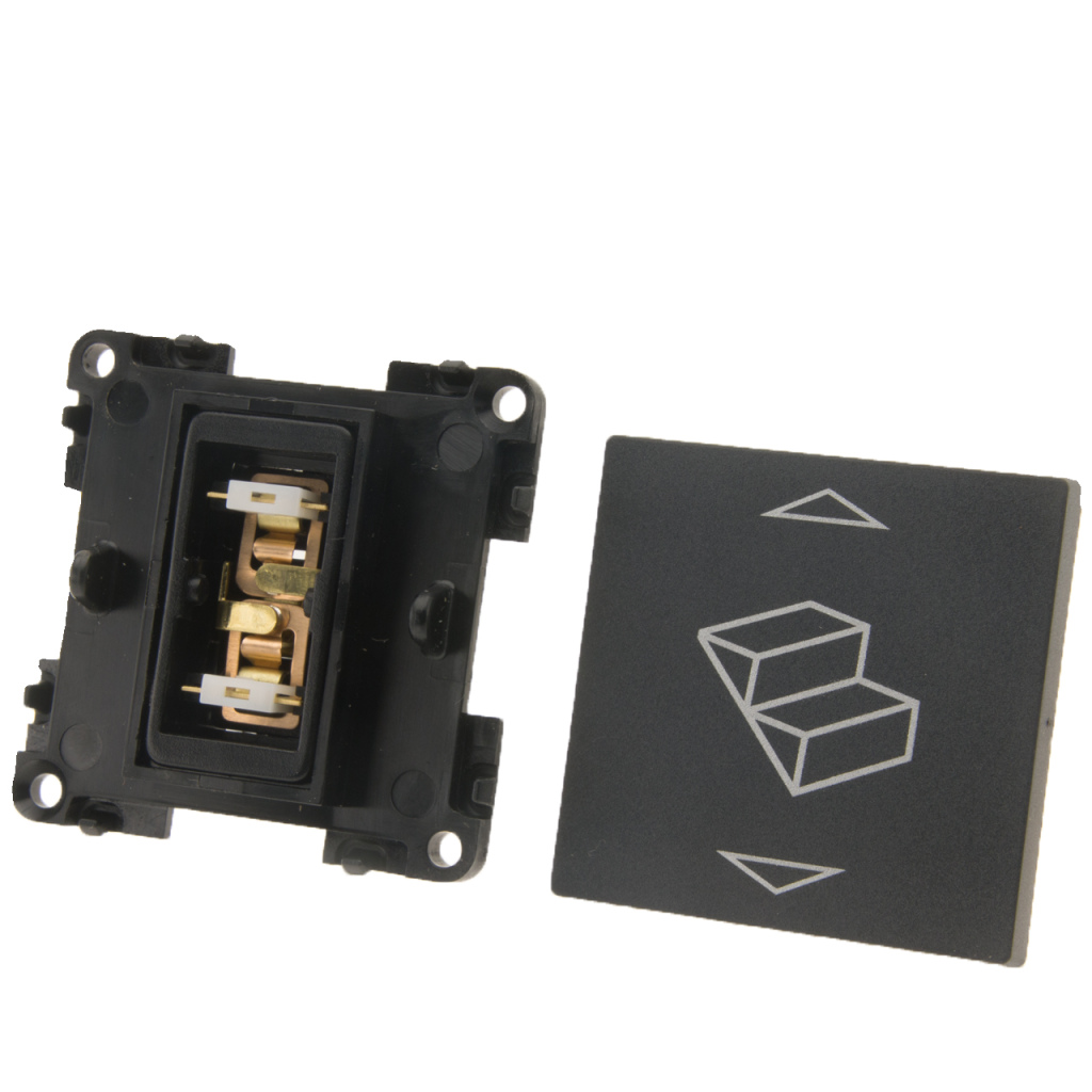 BBAtechniek - Trapschakelaar lei-grijs 12V S20.000 (1x)