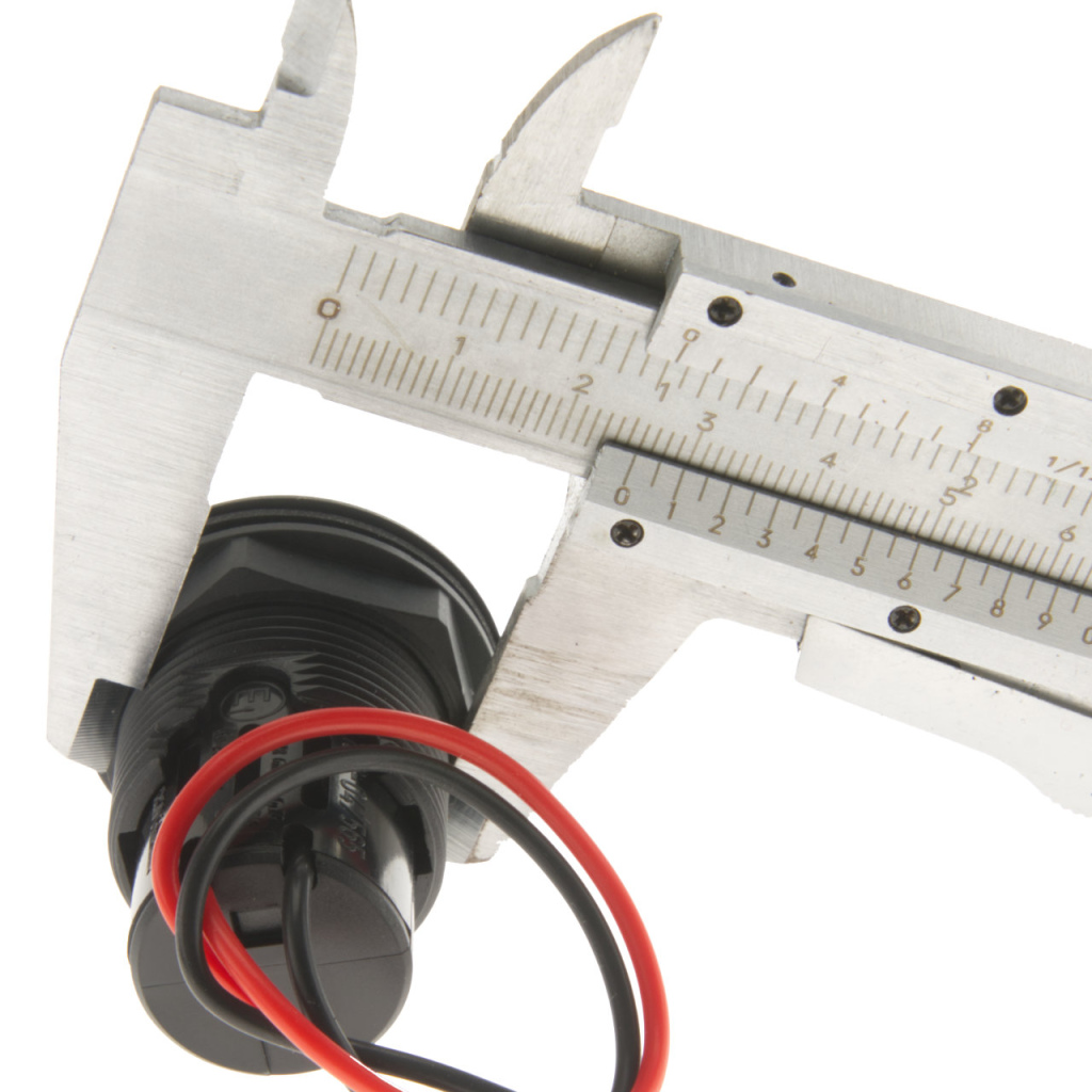 BBAtechniek - USB A-1x 5VDC 1A inbouw zwart (1x)