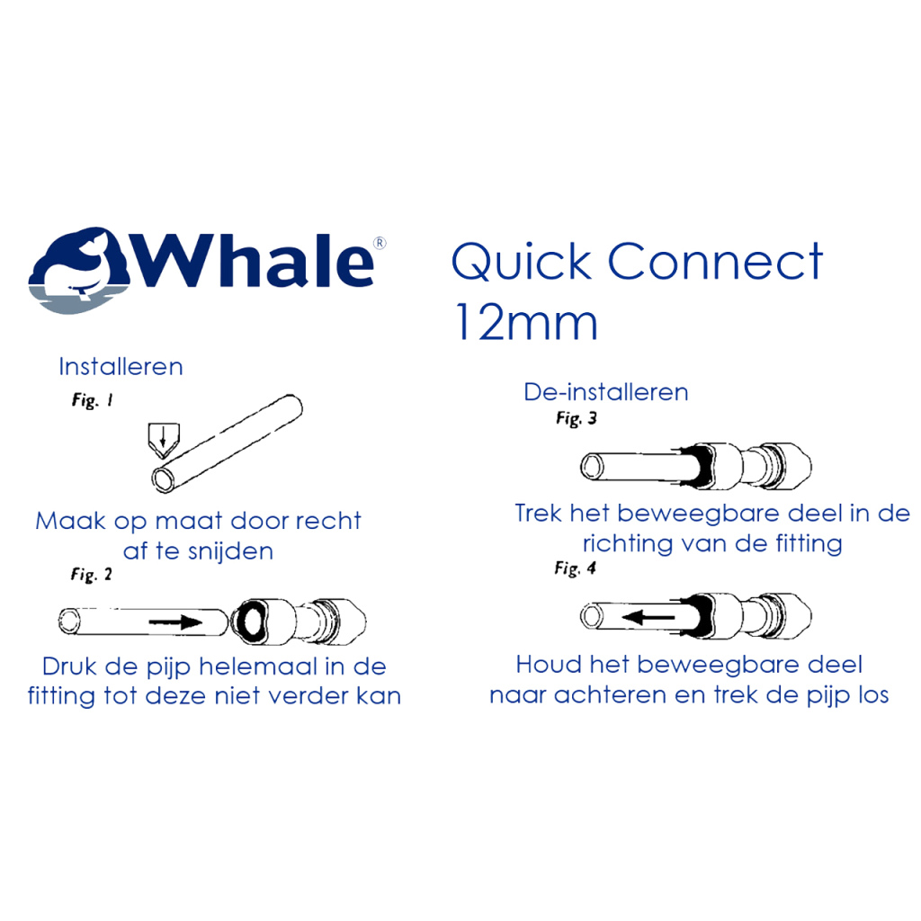 BBAtechniek - Whale waterleiding 12mm rood (30m)